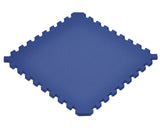 Norsk Solid Blue 24 in. x 24 in. EVA Foam Sport Interlocking Tiles (4-Pack)