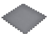 Norsk Black/Red 24 in. x 24 in. x 0.51 in. Foam Reversible Interlocking Floor Mat (6-Pack)