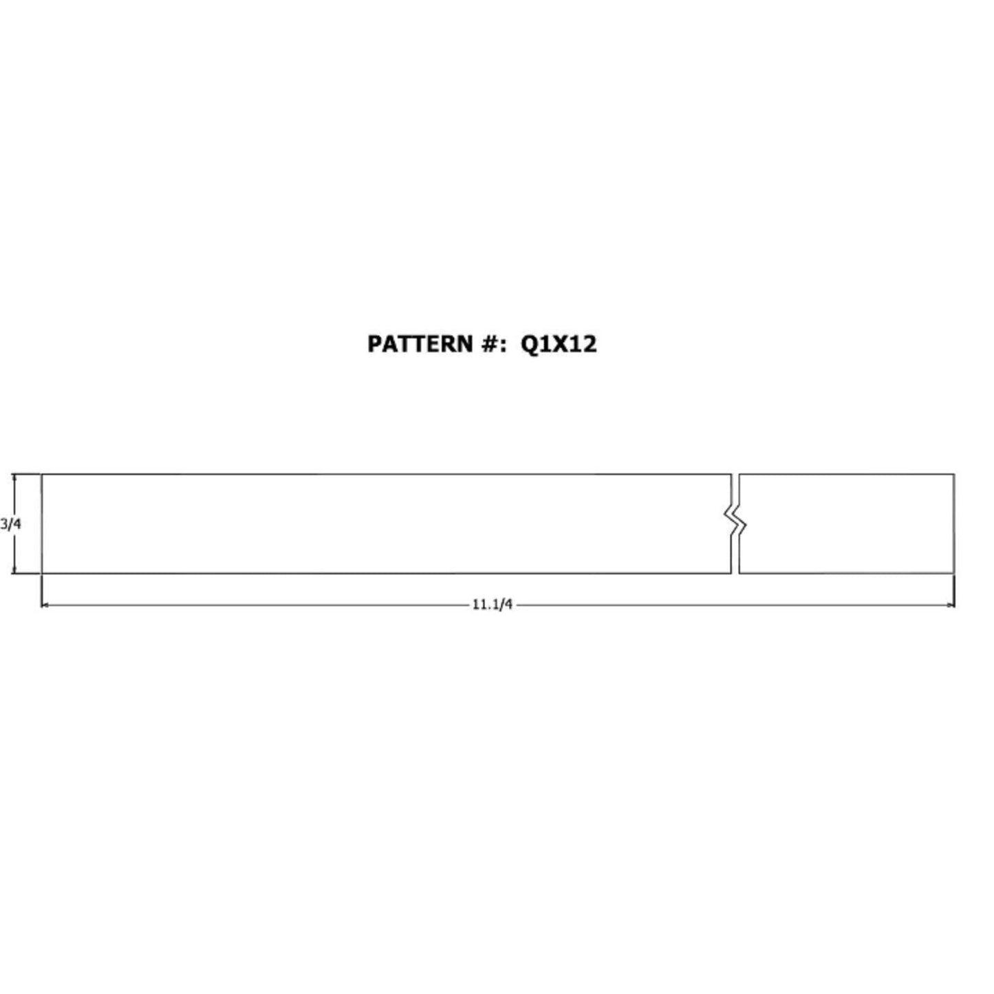 Alexandria Moulding 1 in. T x 12 in. W x 8 ft. L Pine Board
