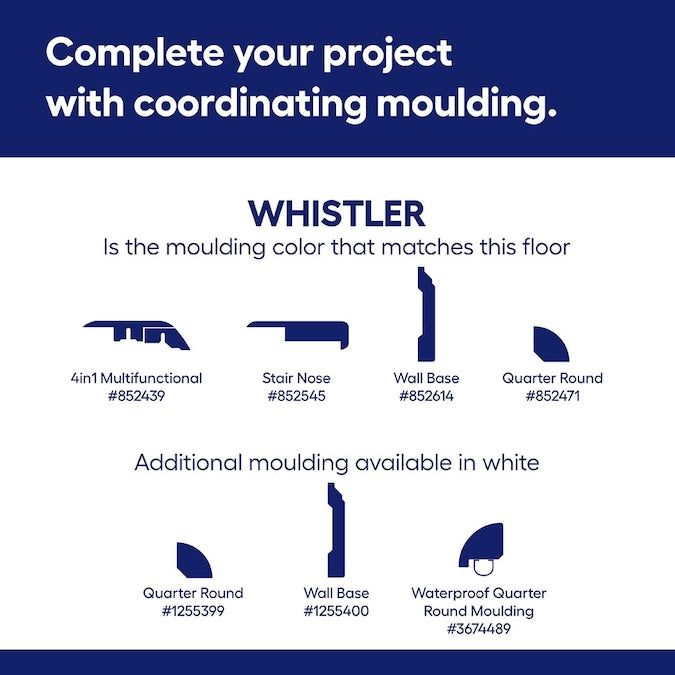 Quick-Step Studio QuickStep Studio + Spill Repel Whistler Oak 12-mm T x 6-in W x 48-in L Waterproof Wood Plank Laminate Flooring (16.12-sq ft / Carton)
