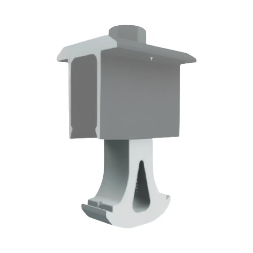 SnapNrack Ultra Rail Mid Clamp Silver