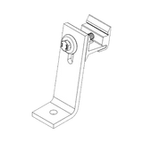 SnapNrack Ultra Rail Simple Tilt Front Leg 10 degree