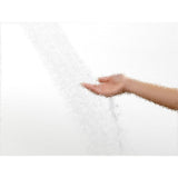 Vista Pivot II 42 in. x 65-1/2 in. Framed Pivot Shower Door in Silver with Handle - Super Arbor