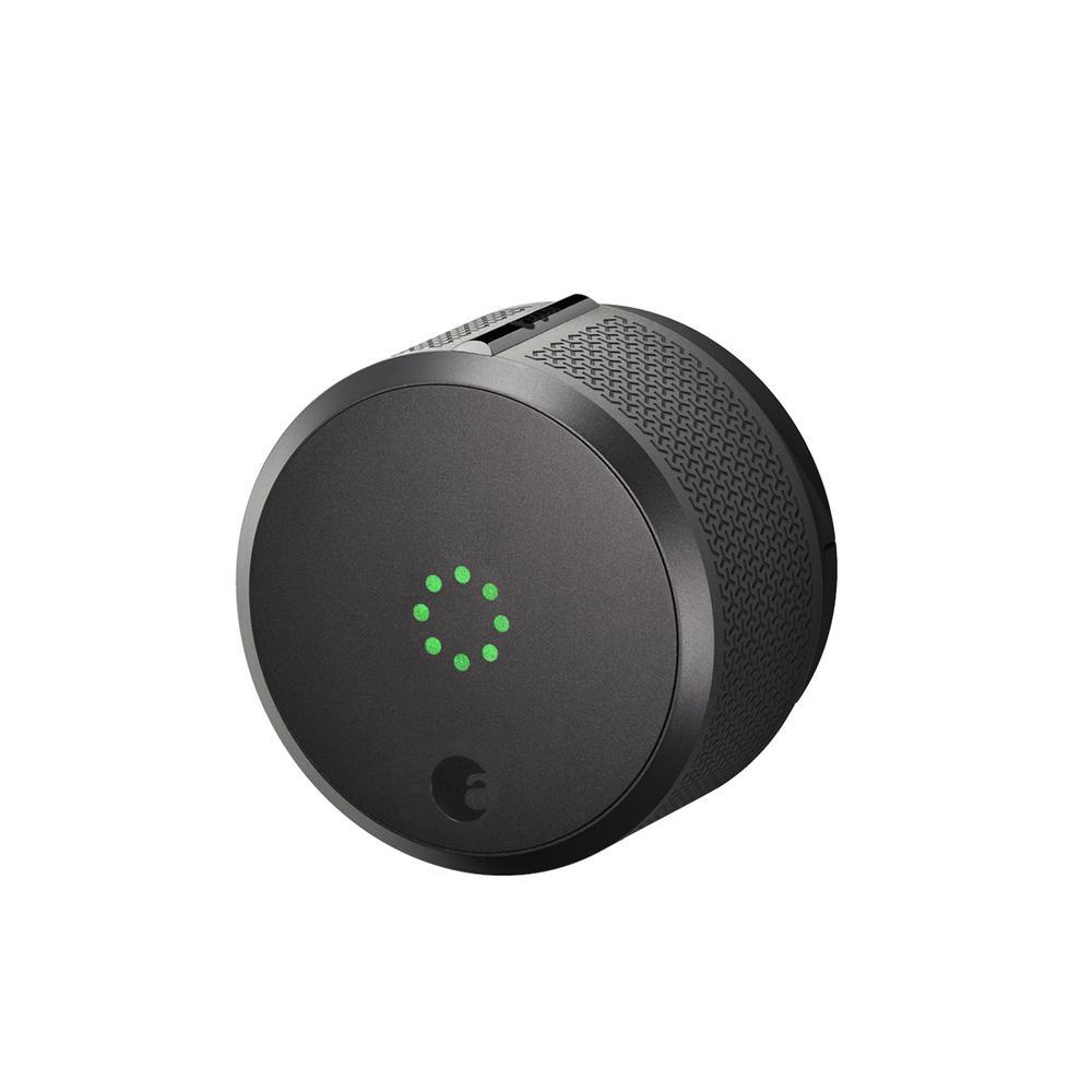 August Smart Lock Pro + Connect, Dark Gray - Super Arbor