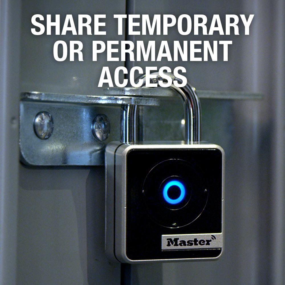 Bluetooth 1-29/32 in. Wide Zinc Indoor Personal Use Padlock - Super Arbor