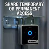 Bluetooth 1-29/32 in. Wide Zinc Indoor Personal Use Padlock - Super Arbor
