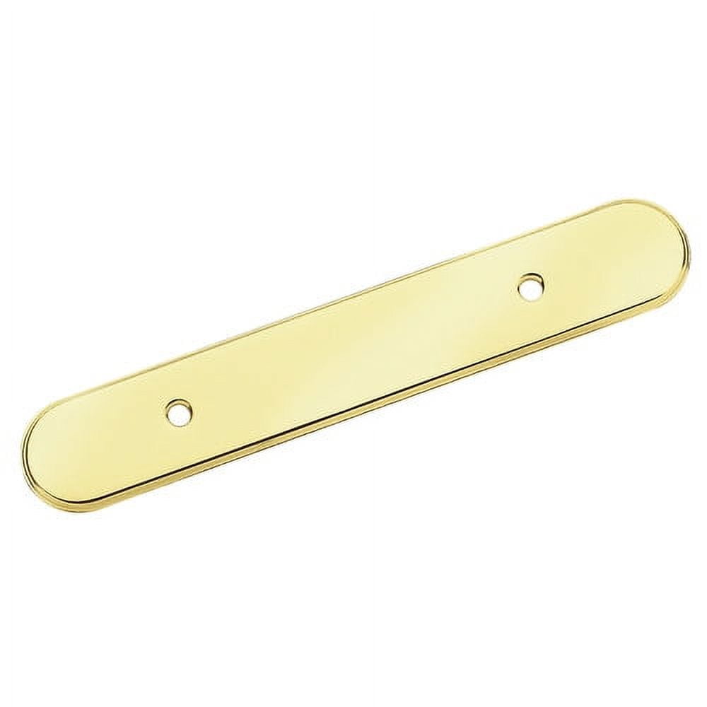 3 in. (76 mm) Center-to-Center Chrome Functional Pull Backplate
