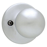 Polo Satin Nickel Dummy Door Knob Featuring Microban Antimicrobial Technology - Super Arbor
