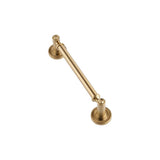 Minted 6 in. Center-to-Center Satin Brass Cabinet Pull - Super Arbor