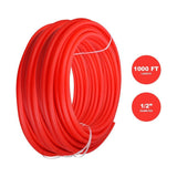 1/2 in. x 1000 ft. PEX Tubing Oxygen Barrier Radiant Heating Pipe in Red