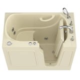 HD Series 46 in. Right Drain Quick Fill Walk-In Whirlpool Bath Tub with Powered Fast Drain in White - Super Arbor