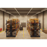 4 ft. Linear White Integrated LED Warehouse Strip Light with 4760 Lumens, 4000K, UNV Voltage - Super Arbor