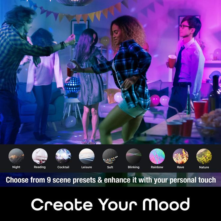 Geeni PRISMA Drop 65W Equivalent Multi-Color BR30 Smart LED Light Bulb