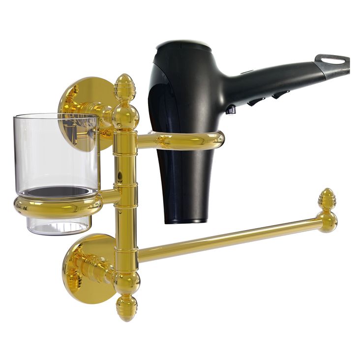 Allied Brass Prestige Skyline Polished Brass Brass Bath Accessory Set