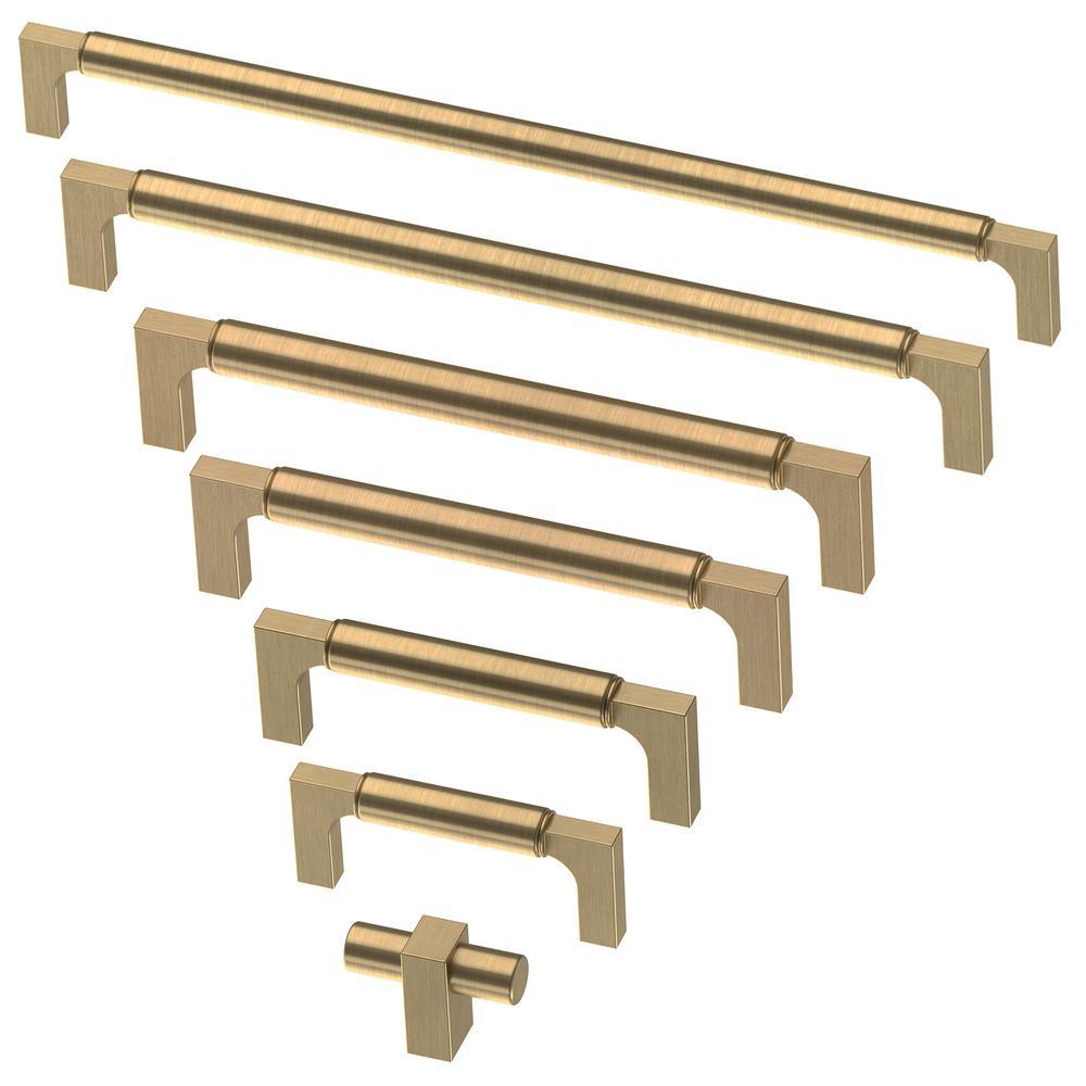 Artesia 11-5/16 in. (288mm) Center-to-Center Champagne Bronze Drawer Pull - Super Arbor