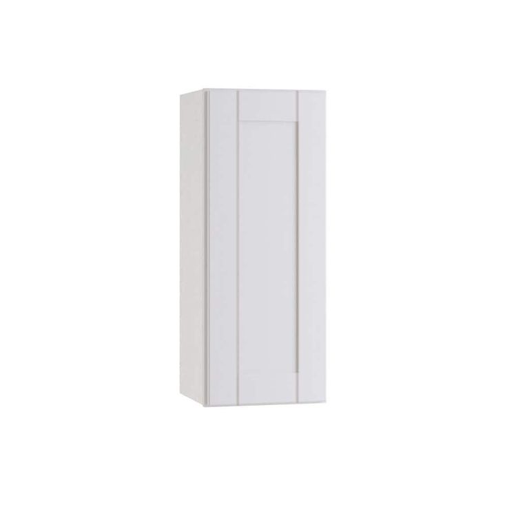 Home Decorators Collection Washington Vesper White Plywood Shaker Assembled Wall Kitchen Cabinet Soft Close Left 9 in W x 12 in D x 36 in H