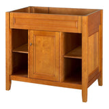 Exhibit 48 in. W Bath Vanity Cabinet Only in Rich Cinnamon - Super Arbor