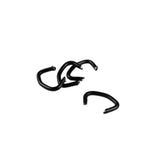 Everbilt Black Coated Hog Rings 140-pieces/bag