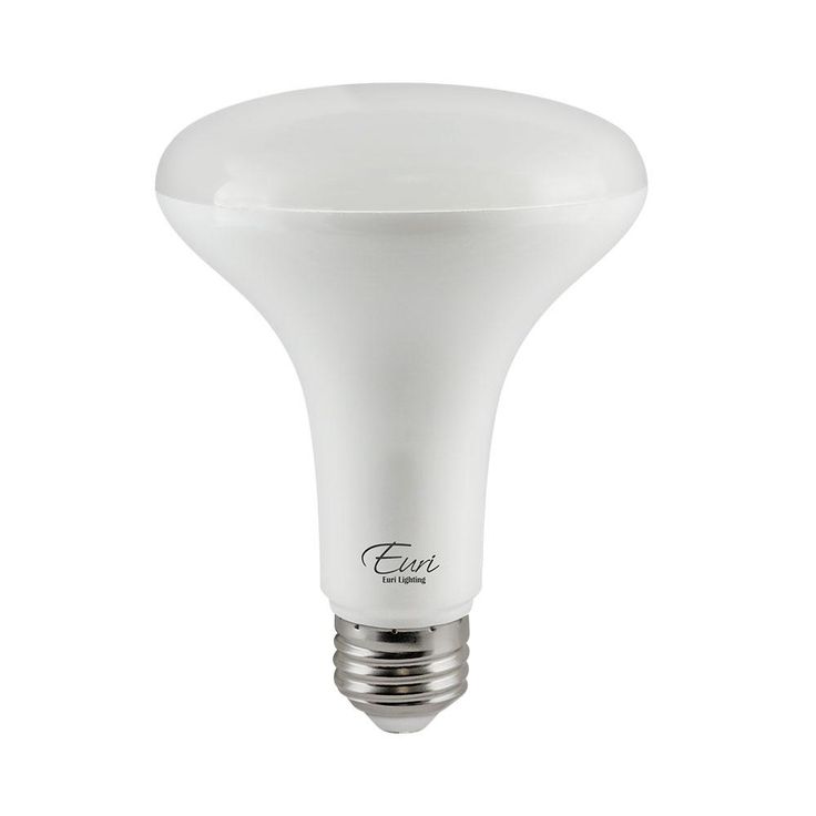 Euri Lighting 65-Watt Equivalent BR30 Energy Star and Dimmable LED Light Bulb in Soft White 3000K (10-Pack)