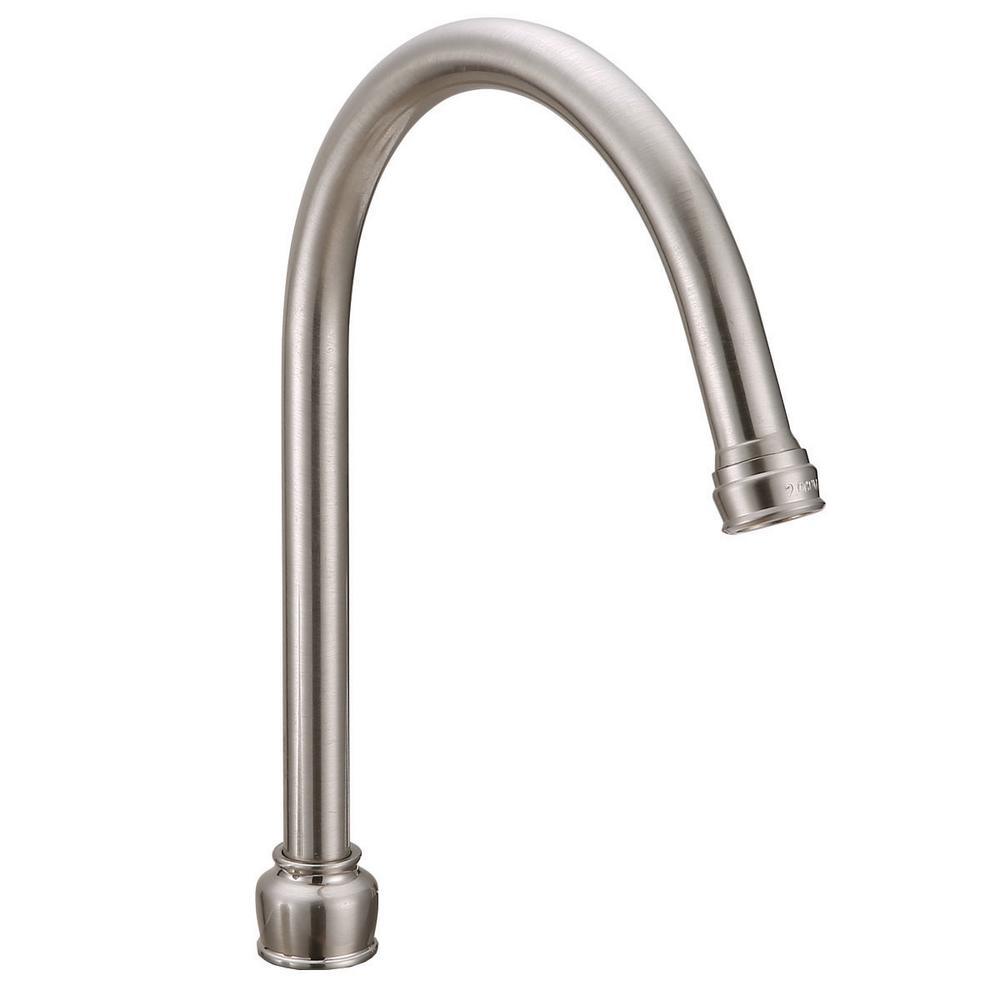 Impression Collection 2-Handle Standard Kitchen Faucet in Brushed Nickel - Super Arbor