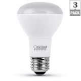 Feit Electric 45-Watt Equivalent R20 Dimmable CEC Title 24 Compliant LED ENERGY STAR 90+ CRI Flood Light Bulb Bright White (3-Pack)