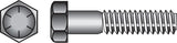 Hillman 1/4 in. x 2-1/2 in. Grade 8 Heat-Treated Steel Hex Head Cap Screws, Coarse Thread (100-Pack)