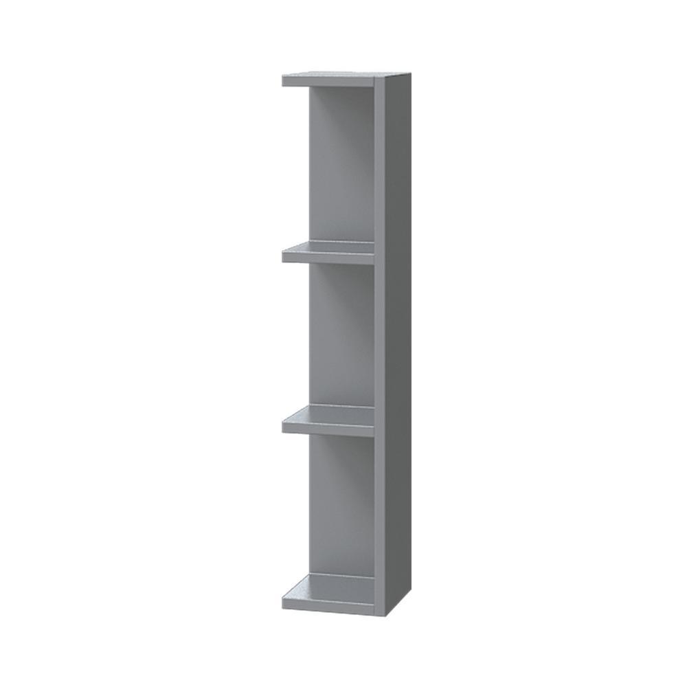 Hawthorne 6 in. W Open Shelf in Twilight Gray - Super Arbor