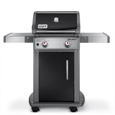 Weber Spirit E-210 Black Porcelain Enamel 2-Burner Liquid Propane Gas Grill