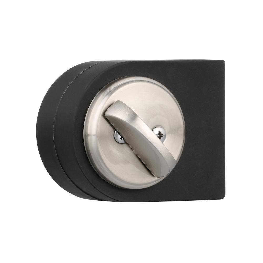 Satin Nickel Single Cylinder Deadbolt - Super Arbor