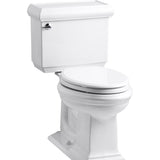 Memoirs Classic 2-piece 1.28 GPF Single Flush Elongated Toilet with AquaPiston Flush Technology in Ice Grey - Super Arbor