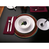 24-Piece Traditional White Glass Dinnerware Set (Service for 4)