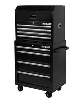 Kobalt 26-in W x 22-in H 4-Drawer Steel Tool Chest (Black)