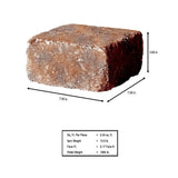 Pavestone RumbleStone Medium 3.5 in. x 7 in. x 7 in. Sierra Blend Concrete Garden Wall Block (144 Pcs. / 24.5 Face ft. / Pallet) - Super Arbor