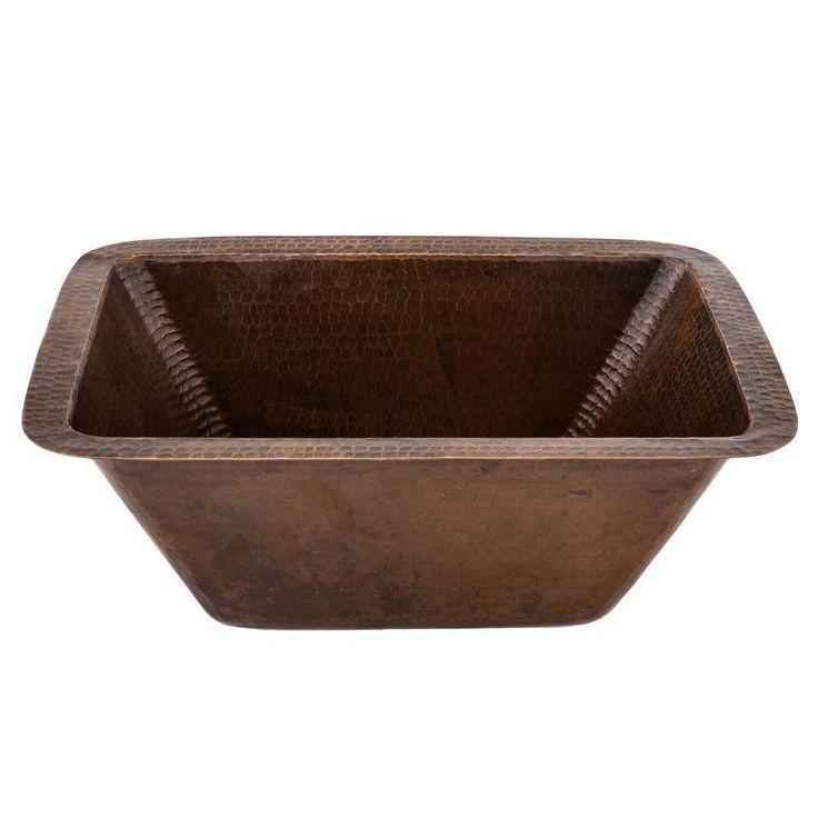 All-in-One Dual Mount Copper 17 in. Rectangle Bar/Prep Sink with Faucet and 2 in. Strainer Drain in Oil Rubbed Bronze