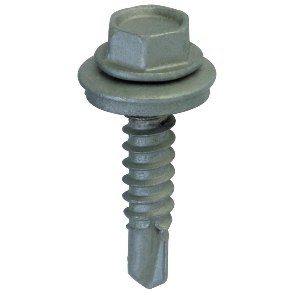#12 x 1-1/2 in. External Hex Drive Washer Head Roofing Screws (300-Pack) - Super Arbor