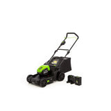 Greenworks PRO 17 in. 60-Volt Lawn Mower with 4 Ah Lithium Ion Battery and Charger LMC415