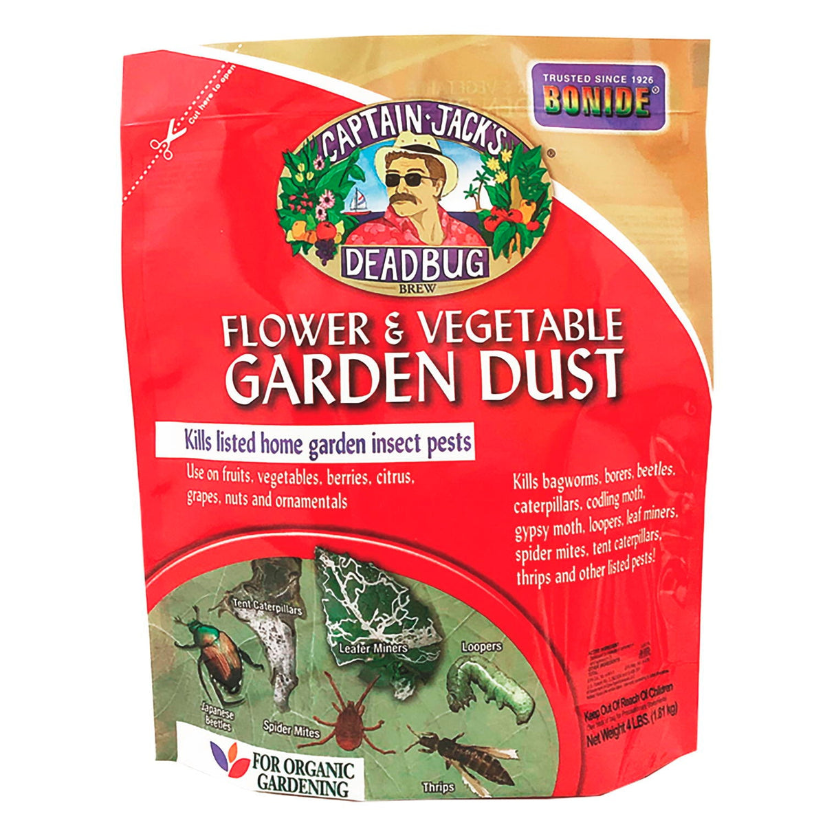 Bonide Captain Jack’s DeadBug Brew Organic Dust Insect Killer – 1.5 lb