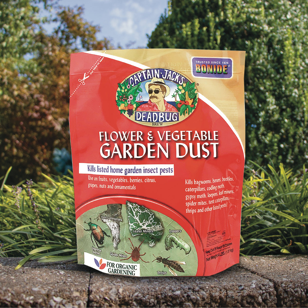 Bonide Captain Jack’s DeadBug Brew Organic Dust Insect Killer – 1.5 lb