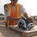 15 Amp 7-1/4 in. Corded Lightweight Magnesium Circular Saw with LED Light, Dust Blower, 24T Carbide blade, Hard Case