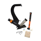 Lightweight Pneumatic 2-in-1 Flooring Nailer and Stapler and Oscillating Multi-Function Power Tool Combo Kit with Bags - Super Arbor