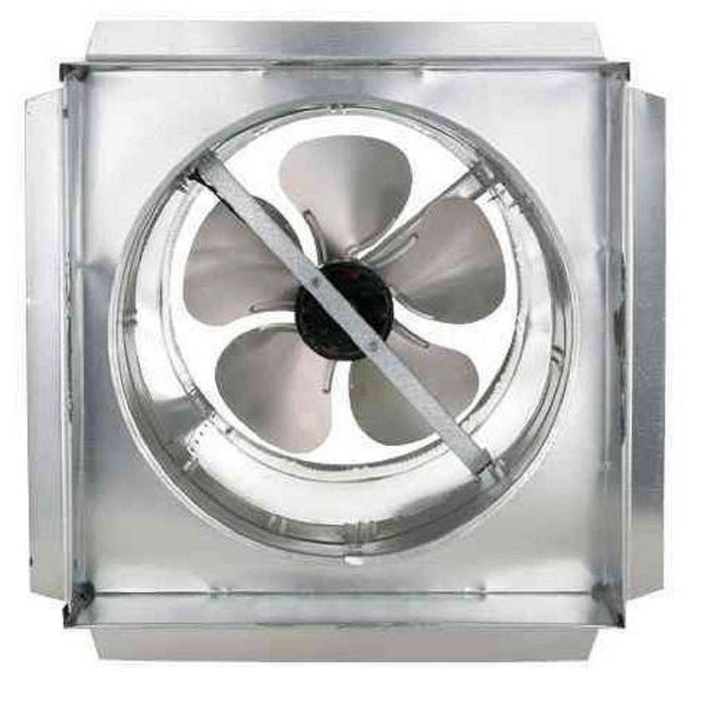 1150 CFM Galvanized Steel Electric Powered Attic Fan with Adjustable Thermostat - Super Arbor