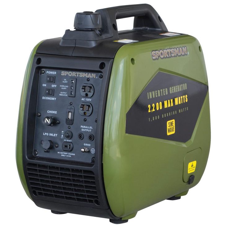Sportsman 2,200/1,800-watt Dual Fuel LPG/Gasoline Powered Recoil Start Portable Inverter Generator with Parallel Capacity