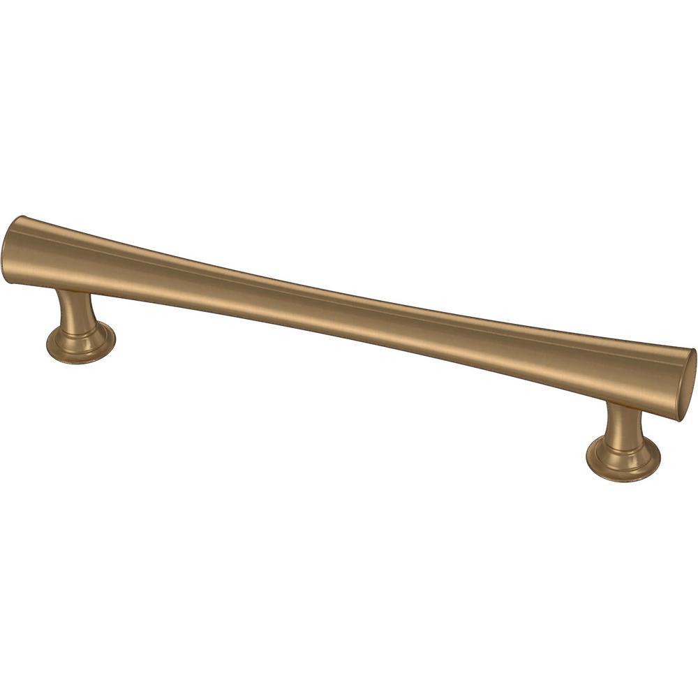 Drum 3 in. (76 mm) Center-to-Center Champagne Bronze Drawer Pull - Super Arbor