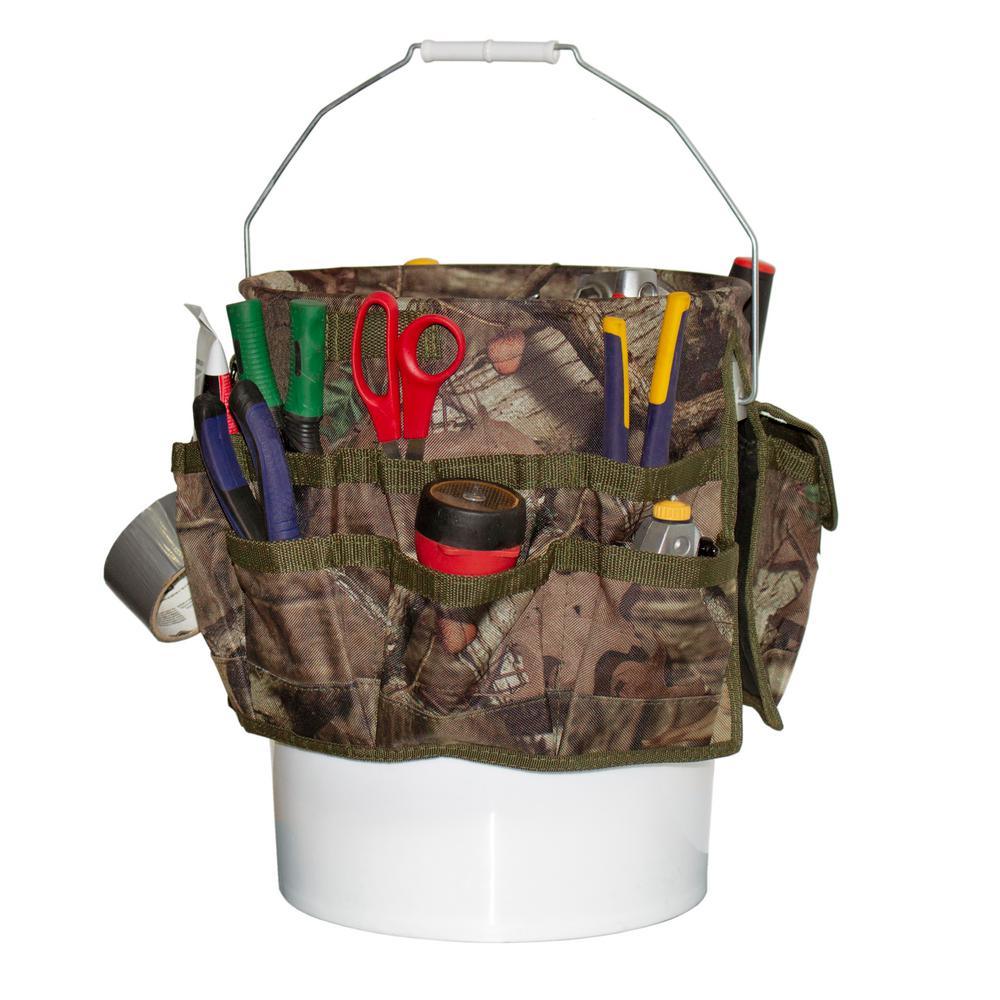 Camo Bucketeer 11 in. Tool Bucket Organizer - Super Arbor