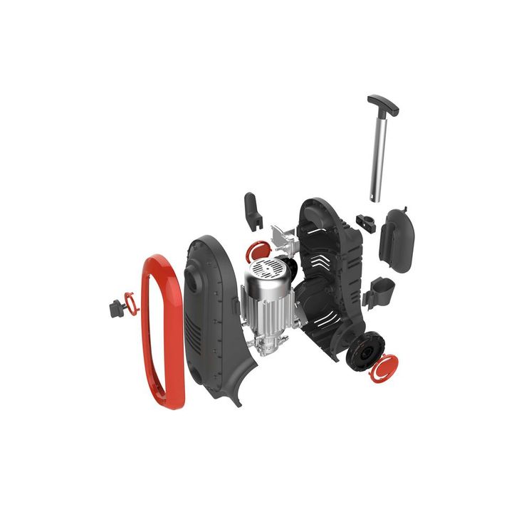 POWER 2200 PSI 1.76 GPM Red Electric Pressure Washer