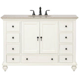 Newport 31 in. W x 21-1/2 in. D Bath Vanity in Pewter with Granite Vanity Top in Grey - Super Arbor