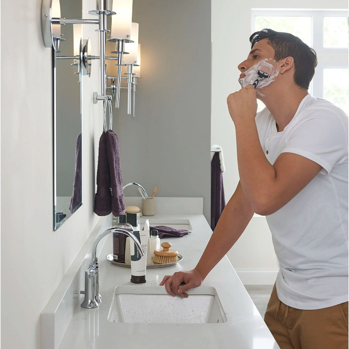 American Standard Boulevard Under-Counter Bathroom Sink, Rectangular, Vitreous China, White, 20.25 in. x 16 in.