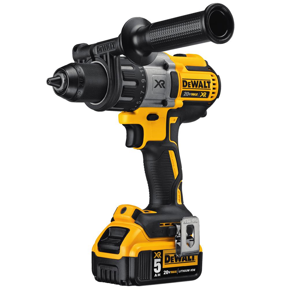 20-Volt MAX XR Lithium-Ion Cordless Premium 1/2 in. Brushless Hammer Drill Kit with Bonus 142-Piece Mechanics Tool Set