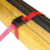 6 ft. x 1 in. Cam with Cinch Strap in Red (2-Pack) - Super Arbor