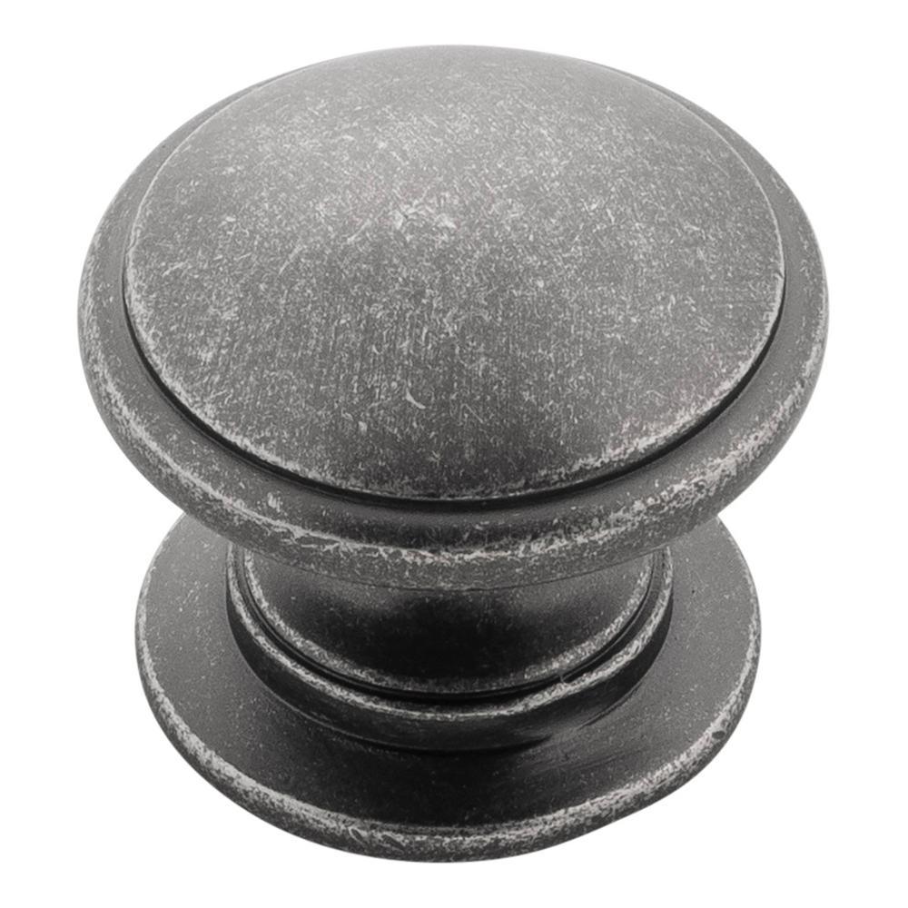 Williamsburg 1-1/4 in. Stainless Steel Cabinet Knob - Super Arbor